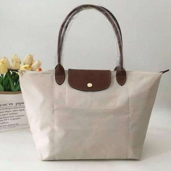 Longchamp Le Pliage Nylon Folded Bag Shoulder Bag Tote Handle Bag - Picture 1 of 8